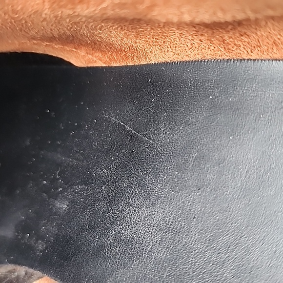 Dr Martens Leona Lug Sole Black Leather Women's Platform Shoes Size 8 - Picture 15 of 16